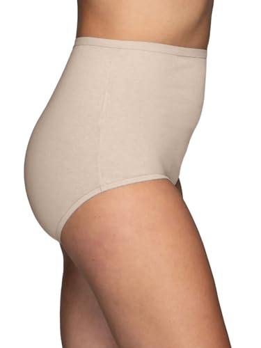 Image of Vanity Fair Women's High Waisted Underwear, Full Coverage Ladies Panties, Perfectly Yours Briefs