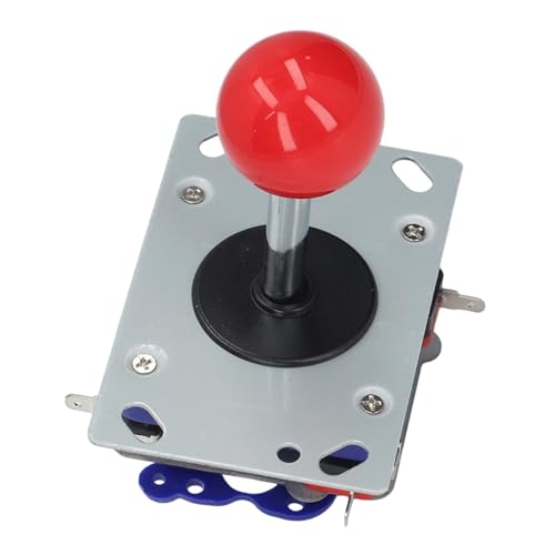 Jiawu 1 Uds. Pelota de Joystick de Juego de 2/4/8 Vías Estilo Clásico de Competición para Juegos
