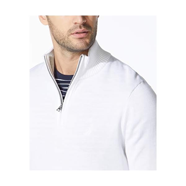 Nautica Men's Quarter-Zip Sweater