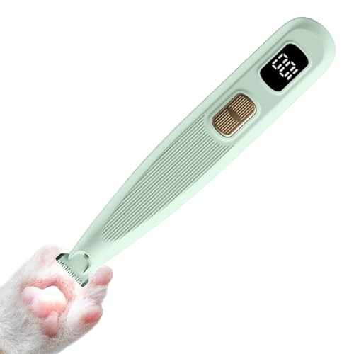 Cortadora de Pelo para Perros,Bajo Ruido, 2 Velocidades con Pantalla LCD - Cortapelos para Grueso - para Largo Corto y Uso en Hogar Viajes y Camping