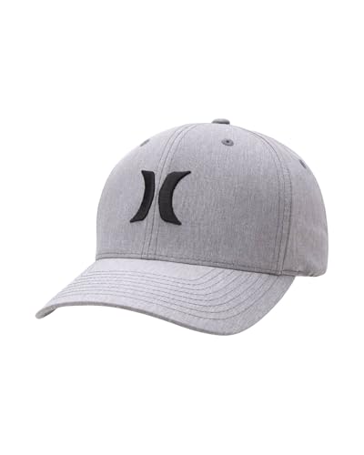 Image of Hurley Men's Caps - One & Only Flexfit Baseball Cap - Fitted Hats for Men (S-XL)