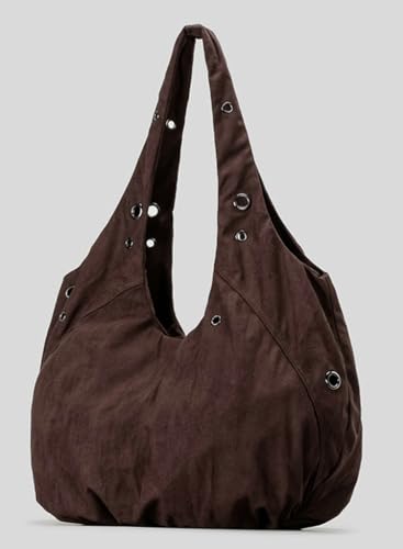 Slouchy Suede Hobo Bags Women Cute Crescent Crossbody Purses Underarm Shoulder Travel Bag Trendy Satchels Tote Handbag 20252