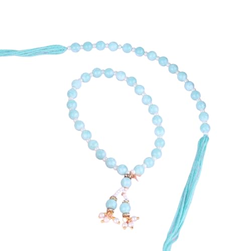 Image of Traditional Rakhi For Bhai- Bhabhi For Raksha Bandhan| Handcrafted Thread Bracelet For Brother| Indian Designer Rakhi for Bhaiya & Bhabhi Combo