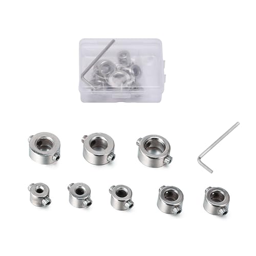 8 Piezas Taladro Profundidad Tope Anillo, Limitador De Profundidad De Perforación, Kit De Posicionamiento Para, 3/4/5/6/7/8/9/10mm