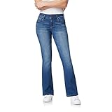 WallFlower Women's Ultra Slim Bootcut Mid-Rise Insta Soft Juniors Jeans, Hayden, 0