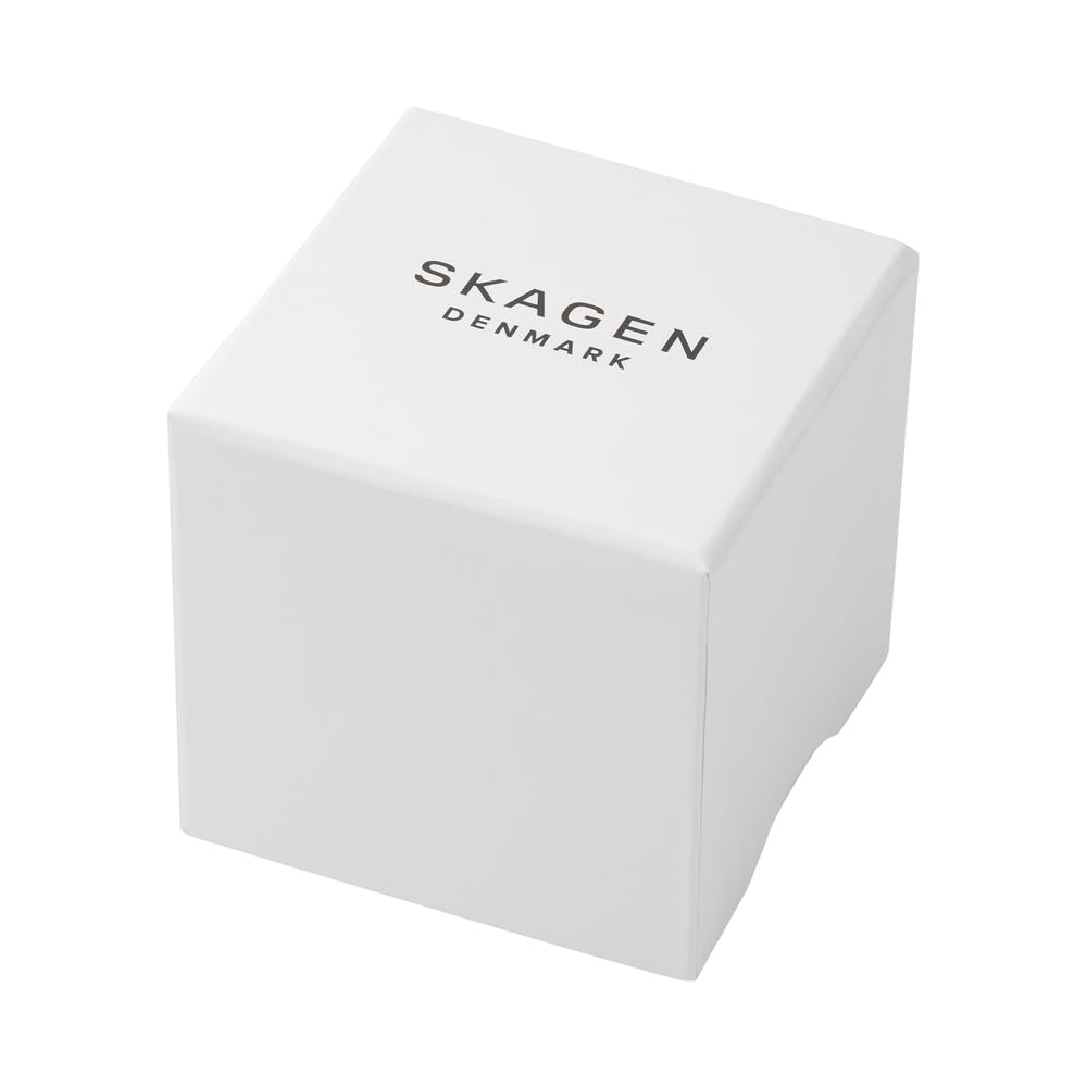 Skagen damski zegarek Hagen, kwarcowy mechanizm z trzema wskazówkami, pasek ze stali szlachetnej lub skóry