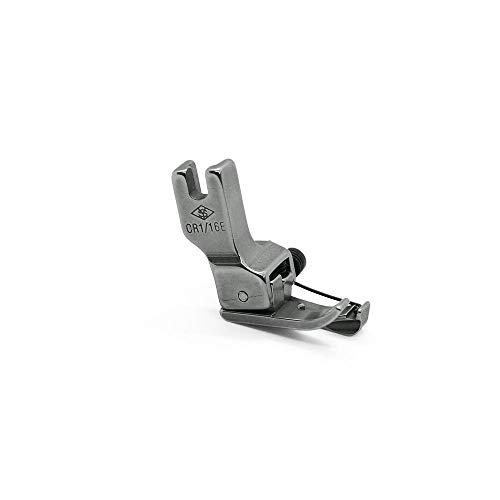 Pie para máquina de coser industrial 1/16" para telas elásticas miniatura 1