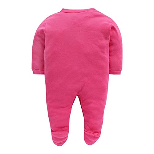 Image of Pooja Baby Rompers Sleepsuit Kid's Cotton All Over Print Night Suits Pack of 3