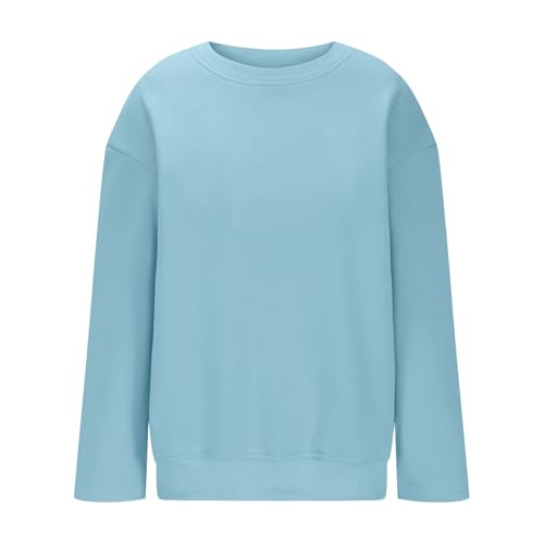 Plus Size Cute Sweatshirts For Girls And Boys Dressy Casual Fall Winter Fleece Sweatshirt Relaxed Casual Long Sleeve3