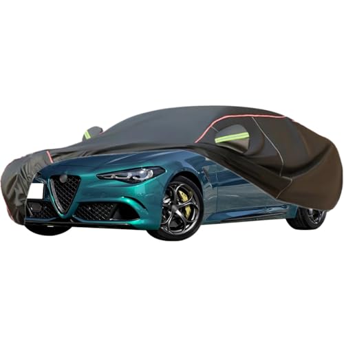 WOLWES �ԍڗp�J�o�[�ɓK���Ă��܂��A���t�@�����I �W�����A �X�v�����g�^���F���[�`�F,���A�J�A���A���O���ɋ����I�b�N�X�t�H�[�h���n�̃J�[�J�o�[,�T�C�h�h�A�W�b�v�t (Color : Black, Size : Giulia Veloce)