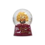 Bola de Nieve Harry Potter Kawaii Hermione - Bolsa de Cristal 6cm con luz led - Decoración Harry Potter - Licencia Oficial