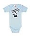 Produktbild Logoshirt - Ahoj Brause Baby-Body Kurzarm Junge - Matrose Baby Strampler - hellblau - Lizenziertes Originaldesign, Größe 74-80