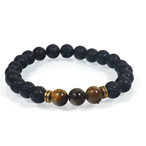 Pulsera elástica con cuentas para hombre Cover