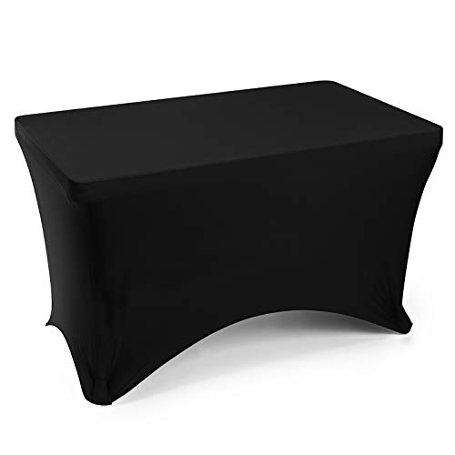 Lann's Linens - 4' Fitted Stretch Tablecloth for 48