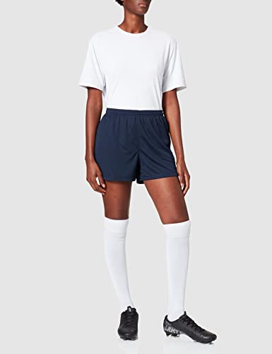 NIKE Damen W Nk Flc Park20 Kz Shorts, Obsidian/White/White, XL EU – Ansicht 2
