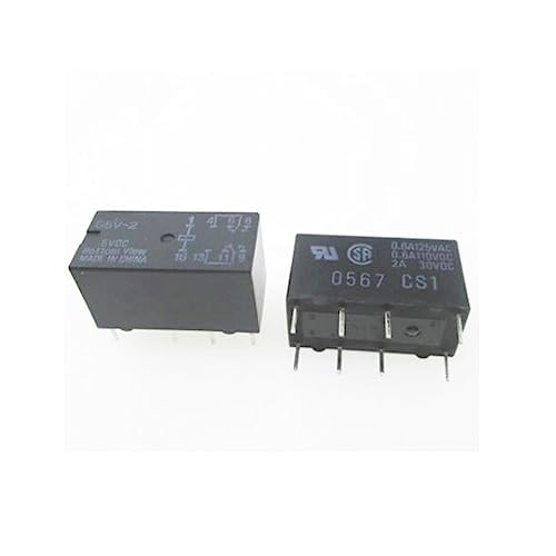 Relais G5V-2 5VDC à 8 broches avec commutation stable basse tension 10pcs