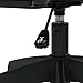 T-LoVendo TY-H03-BLACK Silla de Oficina con Soporte Lumbar, Negro, Normal