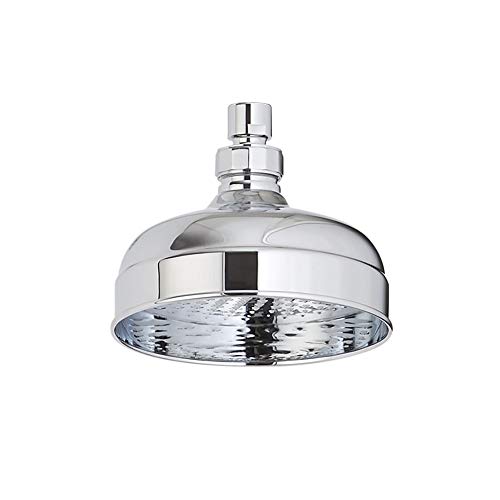 Milano Elizabeth Traditional 155mm Round Rainfall Shower Head - Chrome