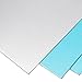 NINGWAAN 10 Pack Aluminum Sheet Metal, 12 x 12 x 0.02 Inch, 6061 Grade with Protective Film, Aluminum Plate for Industry Crafting