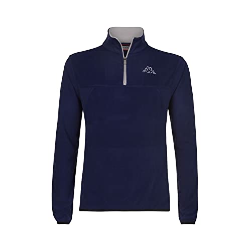 Kappa - Pile Mezza Zip Logo Vauste Pile in Micro Polar cod: 3023G40 (Blue Marine, XS)