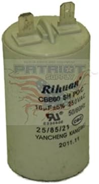 CARLIN 98022CAPS 16UF Capacitor for USE with CARLIN 98022 1/6HP Motor