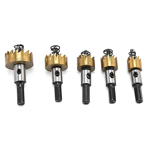 Set de sierras de perforación HSS con dientes de carburo miniatura 2