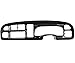 KARPAL Dashboard Dash Cluster Bezel Compatible With 1998-2001 Dodge Ram Pick Up Replacement Cover 5GK51DX9AA