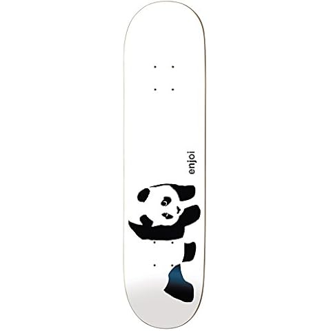 Tabla Enjoi Panda Logo R7 Blanca 7.75 Cover