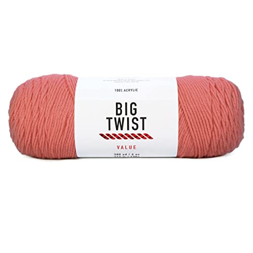 Image of Value Worsted Yarn (Dark Coral)