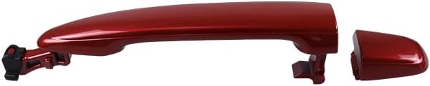 1 Lot 4 Doors Exterior Handle Compatible with Toyota 4runner 2003-2009 Camry 2007-11 Tacoma 2005-2015 Avalon 2005-2012 (Red)