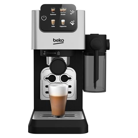 Beko CaffeExperto CEP5304X Espresso Machine with Integrated Milk Jug Cover