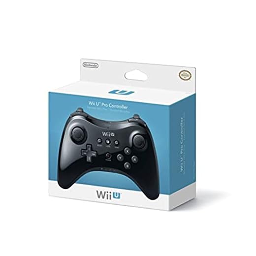 Nintendo Wii U Pro Controller - Black (Renewed)