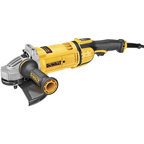 DEWALT Angle Grinder, 9-Inch, 4.9-Amp, 6,500 RPM, With Dust Ejection System, Corded (DWE4599N) #1