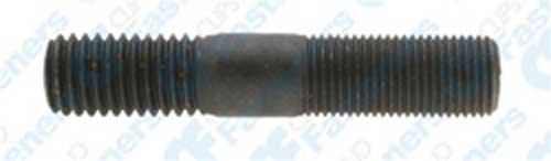 10 Double-End Studs 9/16-18SAE x 1-1/4-9/16-12USS x 1