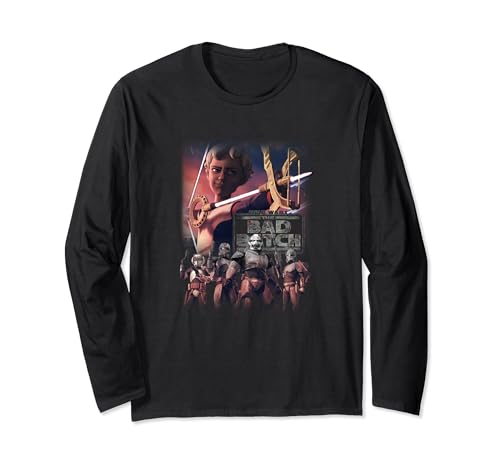 Star Wars The Bad Batch t-shirt manches longues idéal pour soirée streaming