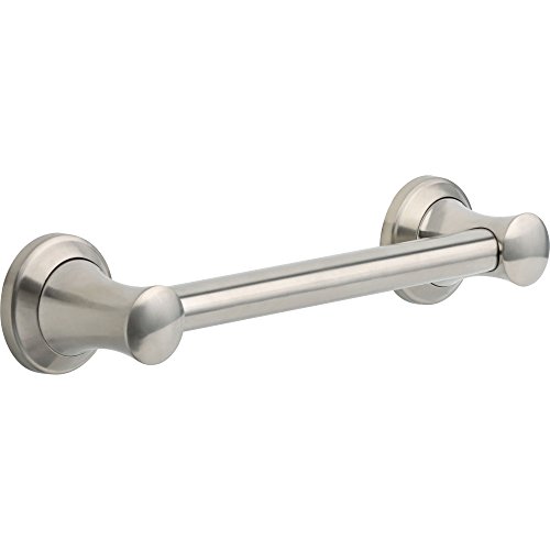 Delta Faucet 41712-SS Transitional Grab Bar with Concealed Mounting, 12-Inch, Stainless