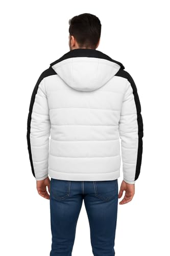 Image of Quark Export Quality Reversible Puffer Jacket in GLD Material best for Winterwear /Hiking /Biking /Camping /Mountaineering /Racing /Climbing /Tracking(Control Temperature up to 3 Degree Celsius.)(3C)