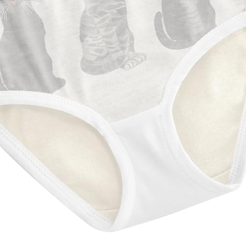 Girls' Brief Underwear Soft Cotton Underwear Kids Brief Panties for Girls and Toddlers 2-8 Years3