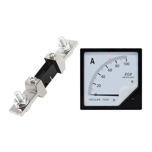 Mesure de panneau de courant analogique haute précision 6C2 ampèremètre DC
