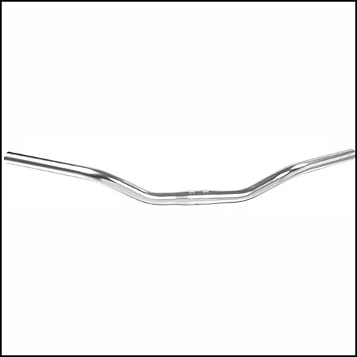 ergotec Lenker Bügel Cruiser 25,4mm Stahl mit Hänger Fahrradlenker Chrom Silber