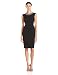 Adrianna Papell Women's Cap Sleeve Beaded Neckline Sheath Dress