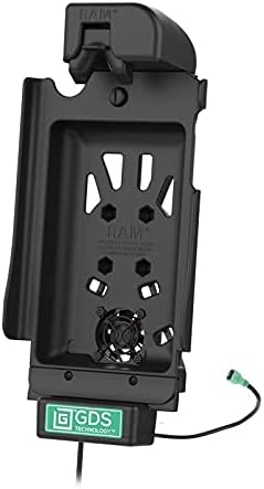 RAM MOUNTS GDS Vehicle Dock MUSB W/Fan for Samsung TAB A 8.0 2018, W126108965 (for Samsung TAB A 8.0 2018 SM-T387 RAM-GDS-DOCKF-SAM63U, Tablet/UMPC, Passive Holder, Car, Black)