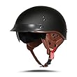 BOSERMEM Motorradhelm Mit Schutzbrille DOT/ECE-Zugelassen, Jethelm Roller-Helm Scooter-Helm Moped Mofa-Helm Chopper Vintage