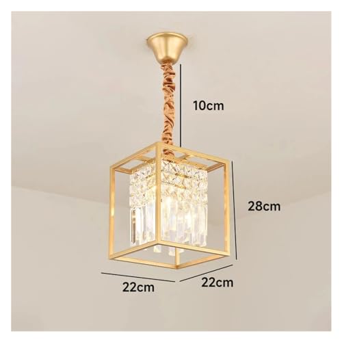 Chandelier LED luxe en cristal de salon table rectangulaire chic - 3