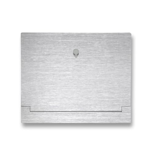 Image of MightySkins Skin Compatible with Alienware X14 R2 (2023) Full Wrap Kit - Brushed Aluminium | Protective, Durable, and Unique Vinyl Decal wrap Cover | Easy to Apply & Change Styles | Made in The USA