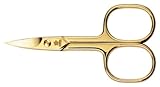 Pfeilring Nagelschere Pfeilring Nagelschere, 9 cm, vergoldet