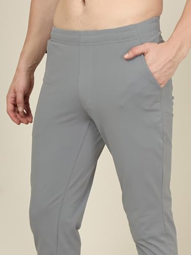 Image of TECHNOSPORT Men's Slim Fit Mid Rise Active Track Pant - (MPOR85-P) Pack of 1