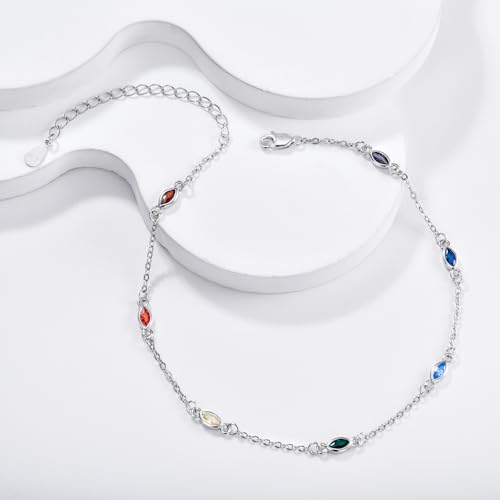 Pulsera de yoga con los 7 chakras el regalo perfecto de plata de ley 2