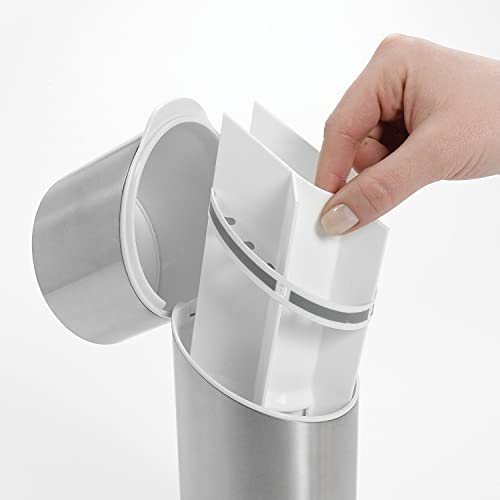 OXO Good Grips Toothbrush Organizer, Brushed Stainless (Set of 2) - Image 4