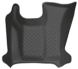 Husky Liners Weatherbeater Floor Mats | Fits 2011-2016 Ford F-250/F-350 Crew CAB & SUPERCAB ONLY with Drivers Side Foot Rest Vehicle & w/Out Manual Shifter | Center Hump, 1-pc Black - 83671